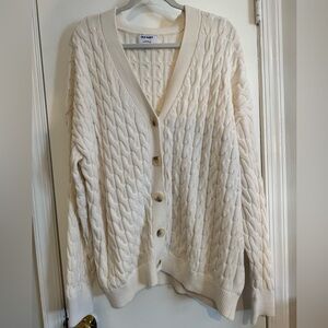 Women’s Old Navy Cable Knit Cardigan Sweater